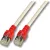 Bild: EFB Crossoverkabel K5450.5 | Patchkabel Cat.5e SF/UTP | 5m | RJ45 auf RJ45 | AWG26 | flammwidrig | grau, rote Tülle
