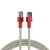 Bild: EFB Crossoverkabel K5450.5 | Patchkabel Cat.5e SF/UTP | 5m | RJ45 auf RJ45 | AWG26 | flammwidrig | grau, rote Tülle