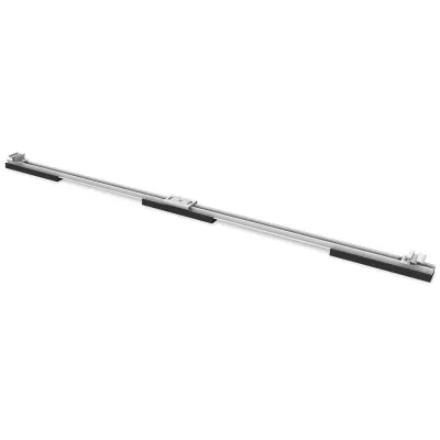 K2 Systems Basisschienenset D-Dome 6.10 | PV Montagesystem Flachdach | 2,25 m | Aluminium | vormontiert