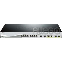 D-Link 12-Port 10Gigabit Switch 8x10G-TP,4xSFP DXS-1210-12TC