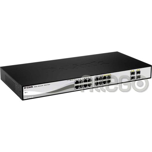 Bild: D-Link 16-Port Gigabit Switch Layer 2 managed DGS-1210-16