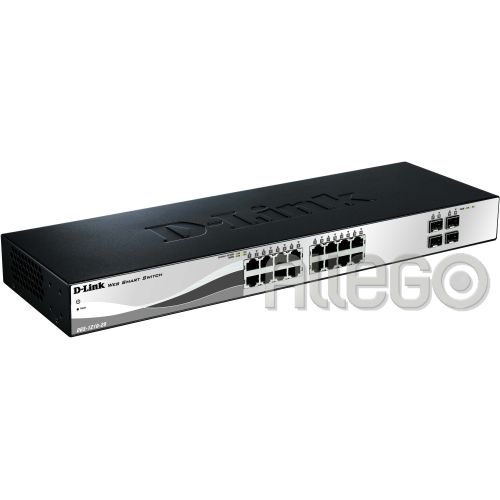 Bild: D-Link 20-Port Gigabit Switch Layer 2 managed DGS-1210-20