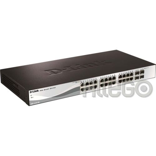 Bild: D-Link 28-Port Gigabit Switch Layer 2 managed DGS-1210-28