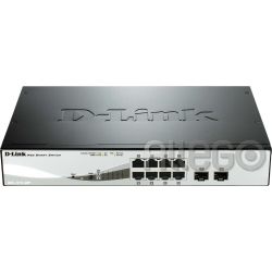 D-Link 8-Port PoE Gigabit Switch Layer 2 manage DGS-1210-08P