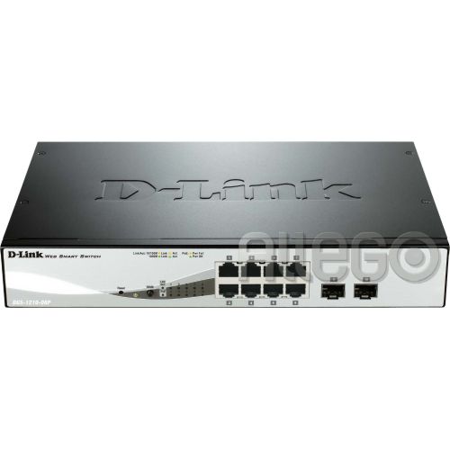 Bild: D-Link 8-Port PoE Gigabit Switch Layer 2 manage DGS-1210-08P