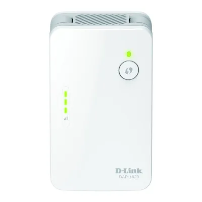 D-Link WLAN Repeater DAP-1620/E | AC1200 Dualband | 2,4 & 5 GHz | bis 1200 Mbit/s | Gigabit LAN | App-Steuerung | grau
