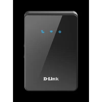 D-Link Mobiler LTE WLAN Hotspot DWR-932 | 4G Router | bis 150 Mbit/s | WPA2 | Micro-SIM | Akku | 2,4 GHz | Schwarz
