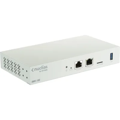 D-Link Access Point Controller DNH-100 | Nuclias Connect Hub | zentral verwalten bis 100 APs | Gigabit Ethernet | grau