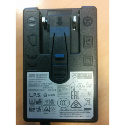 D-Link Steckernetzteil PSM-12V-38-B | 12V 3A | Multi-Stecker EURO/UK | 1,1m Kabel | Schwarz | Universal-Netzteil