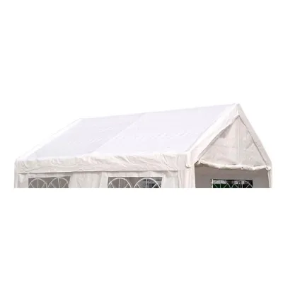 Dachplane für Zelt 3x4 Meter, PVC weiss