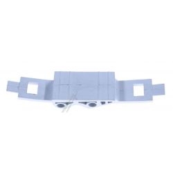 Dämpfer DD6600098B für Geschirrspüler Samsung Bldc-Pumpe, DW9000H, EPDM, hellgra