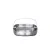 Bild: Riess Dampfgarer 3-teilig 0114-020 | 28x28 cm | Emaille | Induktion geeignet | Glasdeckel | quadratisch | rot