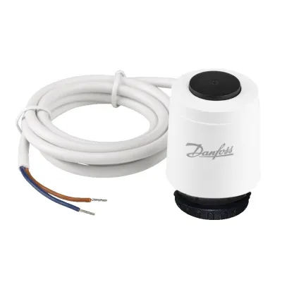 Danfoss Thermischer Stellantrieb 088H3143 TWA-K/NO | 230V | M30x1,5 | IP41 | stromlos offen | 1,2m Kabel