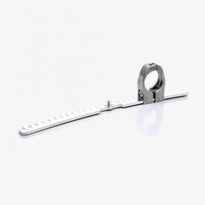 Fuba Multifeed-Halterung DAZ 104 | Multifeedschiene für 4 LNBs | Aluminium | verstellbar | für SAT-Anlagen | wetterfest