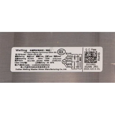 DC-Motor Midea 11002015005921 für Trockner Midea