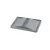 Bild: Deckel 209x240x25mm Hailo 1068589 hellgrau für Inneneimer 7 8,5 10 Liter in