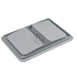 Deckel 254x182x25mm Hailo 1107239 hellgrau für 13L Inneneimer Abfallsammler-Syst