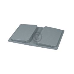 Deckel 315x218x25mm Hailo 1017519 hellgrau für Inneneimer 18 Liter in Einbau-Abf