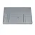 Bild: Deckel 560x400x35mm Hailo 1109749 Multideckel mit Stauraum signalgrau