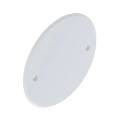 OBO Bettermann Universaldeckel ZA 60-D 2003748 | Schraubdeckel für Dosen | Ø 84 mm | Kunststoff | halogenfrei | weiß