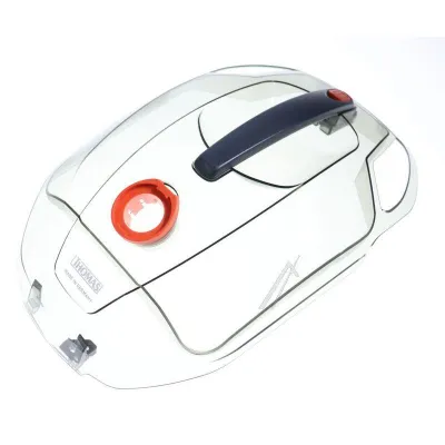 Deckel für Staubsauger Thomas 102303 transparent schwarz Gehäusedeckel