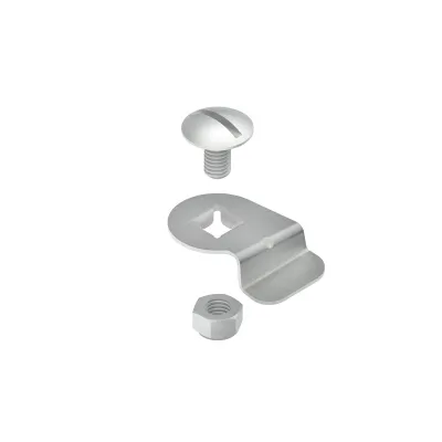 Niedax Drehriegel RDRS 9 | Deckelverbinder für Kabelrinne | Stahl bandverzinkt | mit Sicherungsmutter | unmontiert