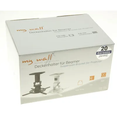 Deckenhalter für Beamer Mywall H161EW weiß