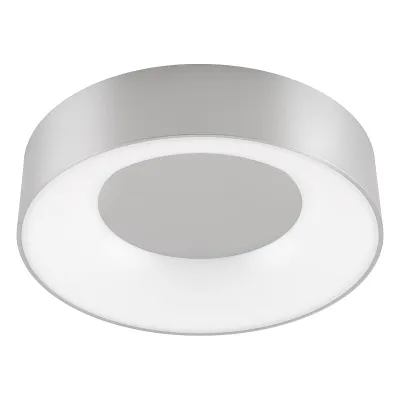 EVN LED Anbauleuchte R30181425 | Deckenleuchte 18W | 3000-5700K einstellbar | IP54 | 1584lm | rund Ø300mm | silber
