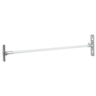 DEHN Distanzhalter 106120 | Blitzschutz Abstandshalter | 16 mm Rundleiter | 690 mm Länge | V2A Edelstahl | lichtgrau