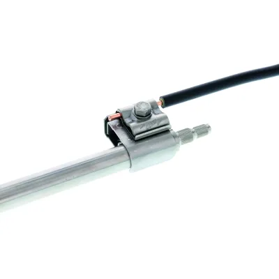 DEHN Anschlussklemme 540121 | Tiefenerder 20-25 mm | Rundleiter 8-10 mm | Edelstahl V4A | unbehandelt