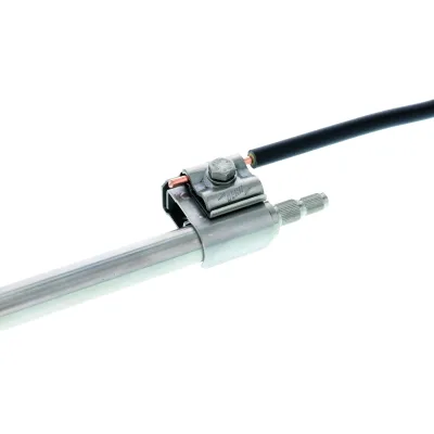 DEHN Anschlussklemme 540121 | Tiefenerder 20-25 mm | Rundleiter 8-10 mm | Edelstahl V4A | unbehandelt