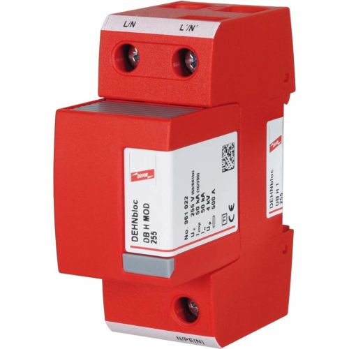 Bild: DEHN Blitzstromableiter 1-polig 255V AC DBH M 1 255