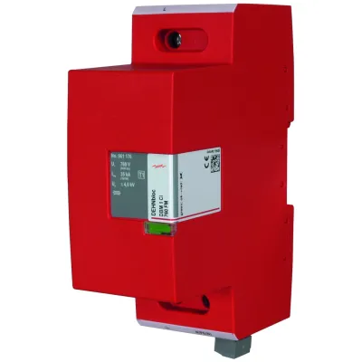 DEHN Blitzstromableiter Typ 1 DBM 1 CI 760 FM | 961176 | 1-polig | 35kA | 690VAC | Hutschiene | Fernmeldekontakt | IP20