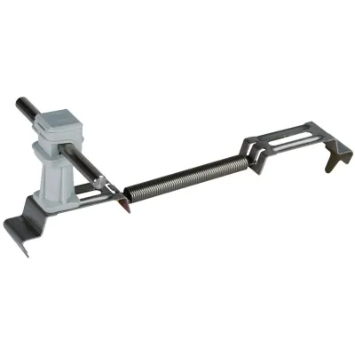 DEHN Dachleitungshalter SPANNsnap | Ø8mm | 180-280mm | UV-beständig | Edelstahl V2A | grau