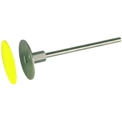 DEHN Erdungsfestpunkt 478019 Typ M | M10/M12 | Edelstahl V4A/V2A | 180mm Achse | Ø80mm Platte | Schutzpotentialausgleich