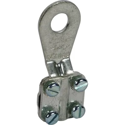 DEHN Erdungskabelschuh 444009 | 6-16mm² Kupfer | geschlossen M10 | galvanisch verzinnt | mit Zugentlastung