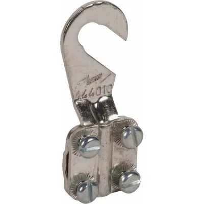 DEHN Erdungskabelschuh 444010 | Kupfer | 6-16mm² | offen M8/M10 | galvanisch verzinnt | Zugentlastung