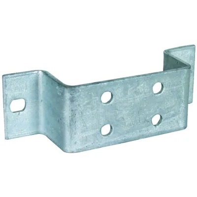 DEHN Erdungsschiene ES 2X2AP 10 ST 472023 | Stahl feuerverzinkt | 2x2 Anschlüsse | D11 mm | für Potentialausgleich