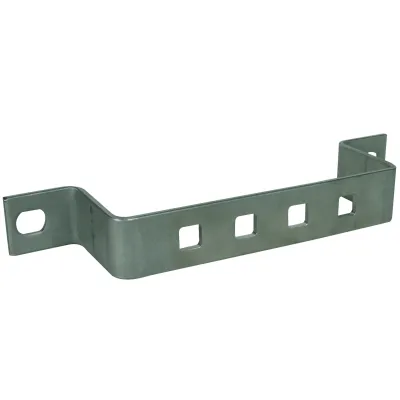 DEHN Erdungsschiene ES 4AP 11X11 V2A | Blitzschutz | 4 Anschlüsse | Edelstahl 304 NIRO | für Stahlkonstruktion