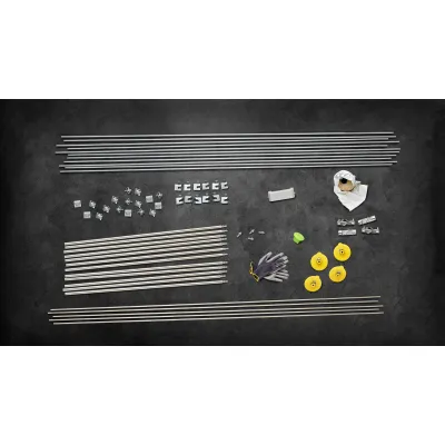 DEHN Erdungsset ESET 1 EFH 120 | 690001 | Erdungsanlage Wohngebäude bis 120m² | 12 Tiefenerder | Komplettset mit Zubehör