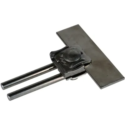 DEHN Falzklemme 365019 | Edelstahl V2A | Klemmbereich 0,7-8mm | Für Rundleiter Ø8-10mm | Doppelüberleger | M8-Schraube