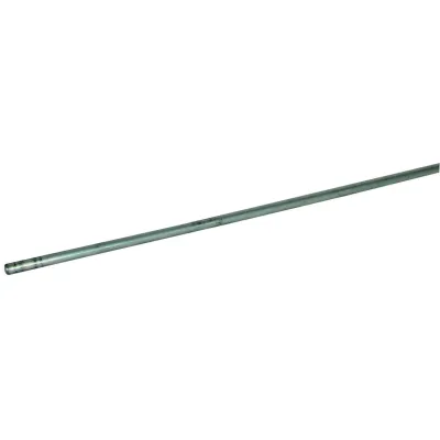 DEHN Fangstange 101000 | 1m Alu | Ø10mm | beidseitig angefast | unbehandelt | für Betonsockel | Dachschutz