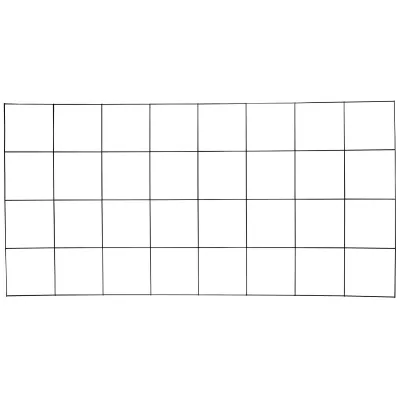 DEHN Gittermatte 618214 | Edelstahl V4A | 2000x1000 mm | Maschenweite 250 mm | Korrosionsschutz