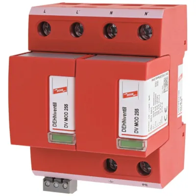 DEHNventil M DV M TN 255 FM | Überspannungsschutz Typ 1+2 | 2-polig | 230V | 50kA | Hutschiene | IP20