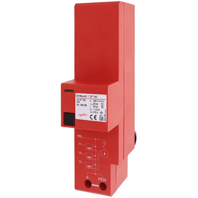 DEHNventil ZP Kombiableiter Typ 1+2 | 3-polig | 75kA | TN-C | 230V | Überspannungsschutz | 3TE | IP30