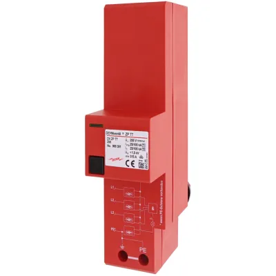 DEHN Kombiableiter Typ 1+2 | DV ZP TT 255 | 4-polig | 100kA | Überspannungsschutz TT/TN-S | 230/255V | IP30