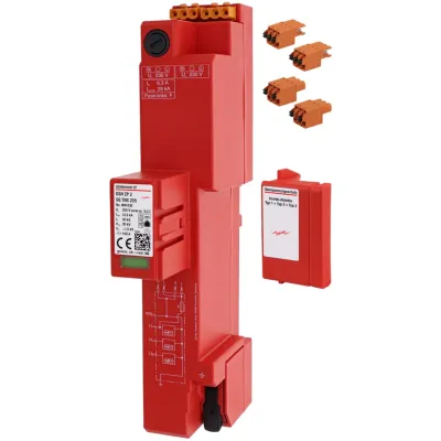 DEHN Kombi-Ableiter DSH ZP 2 SG TNC 255 | Typ 1+2+3 | TN-C | 230V | 3-polig | 37,5kA | IP30 | 1,5kV Schutzpegel