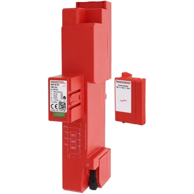 DEHN Kombi-Ableiter DSH ZP B2 TNC 255 | Typ 1+2+3 Überspannungsschutz | TN-C | 230V | 22,5kA | IP30