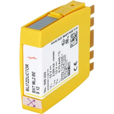 DEHN Kombi-Ableiter-Modul BXT ML2 BE S 12 | Überspannungsschutz 50V | LifeCheck | Blitzductor XT | 20kA