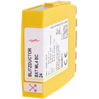 DEHN Kombi-Ableiter-Modul BXT ML4 BC24 920354 | Blitzschutz 4 Adern | LifeCheck | 24V DC | 20kA | Hutschiene | IP20